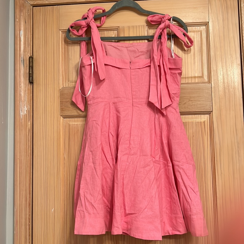 Lulu’s Pink A-Line Mini Dress - Picture 8 of 9